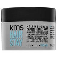 KMS Hair Stay Molding Pomade pomáda na vlasy pro uhlazení a lesk vlasů 90 ml - Pomáda na vlasy