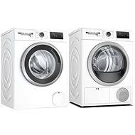 BOSCH WAN24065BY + BOSCH WTH85207BY - Set pračka a sušička