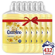 Aviváž COCCOLINO Happy Yellow 6 × 1,8 l (432 praní)