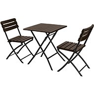 La Proromance Folding Table W62 + 2ks Folding Chair W43 - Zahradní nábytek