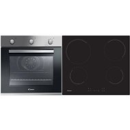CANDY FCP602X + CANDY ECH64CC - Oven & Cooktop Set