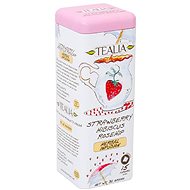 Čaj Tealia Strawberry Hibiscus Rosehip, ovocný čaj (15 pyramid) - Čaj