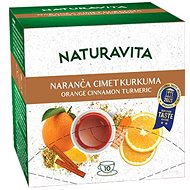 Naturavita Orange&Cinnamon&Turmeric, ovocný čaj (10 sáčků)