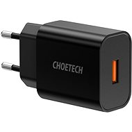 Nabíječka do sítě ChoeTech Quick Charge 3.0 USB 18W Black