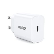 Nabíječka do sítě ChoeTech USB-C PD 20W Fast Charger White - Nabíječka do sítě