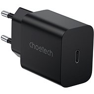 Nabíječka do sítě ChoeTech USB-C PD 20W Wall Charger Black - Nabíječka do sítě