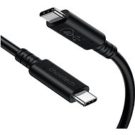 Datový kabel Choetech USB C to C USB4 Gen3 100W 40Gbps/8K 0.8M Cable Black