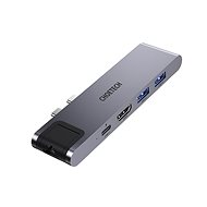 Choetech 7-in-1 USB-C Multiport Adapter - Dokovací stanice