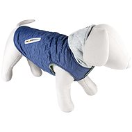 Duvo+ Vesta s kapucí modro šedá - Obleček pro psy