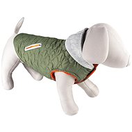 Duvo+ Vesta s kapucí zeleno šedá - Obleček pro psy