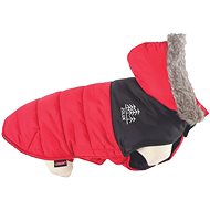 Zolux Nepromokavá bunda s kapucí červená 25 cm - Obleček pro psy