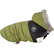 Zolux Nepromokavá bunda s kapucí khaki - Obleček pro psy