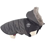 Zolux Nepromokavá bunda s kapucí šedá 30 cm - Obleček pro psy