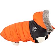 Zolux Nepromokavá bunda s kapucí oranžová 40 cm - Obleček pro psy