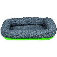 Trixie Woolen Guinea Pig Bed 30 × 22cm Grey/Green - Bed