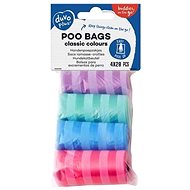 DUVO+ Bags with Print 4 × 20 pcs - Dog Poop Bags