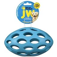 JW Pet Hol-EE Football děrovaný rugby míč Mini - Hračka pro psy