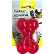GimDog PlayStrong Kost z tvrzené gumy - Hračka pro psy