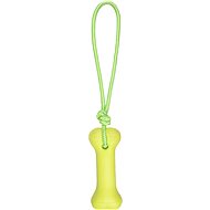 Flamingo Doggy Dummy Bone for Dogs with a Rope 20cm
