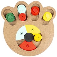 DUVO+ Paw Puzzle 23,5 × 21 × 2,5 cm - Interactive Dog Toy