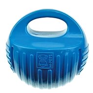 M-Pets Arco gumový aportovací míček s madlem modrý 18 cm - Hračka pro psy