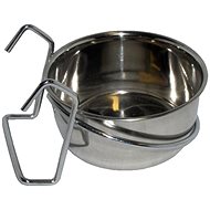 Akinu Bowl, Stainless Steel, Cage Hinge 150ml - Bowl for Rodents