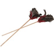 Olala Pets Wooden Colourful Feather - approx. 55cm - Cat Toy