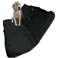 Kurgo Cover for Back Seats, Wander Bench Seat Cover, Black - Dog Car Seat Cover