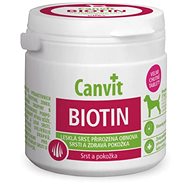 Canvit Biotin ochucené pro psy 100 g - Doplněk stravy pro psy