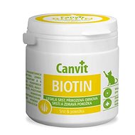Doplněk stravy pro kočky Canvit Biotin pro kočky 100g 