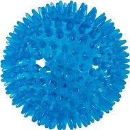 Zolux SPIKE BALL TPR POP 8cm with Spines, Turquoise - Dog toy
