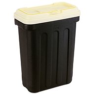 Maelson Box for 15kg of Granules - Black-beige - 41 × 25 × 56cm