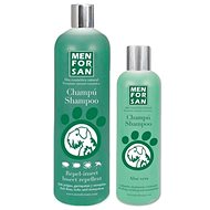 Menforsan Antiparazitní a repelentní šampon pro psy 1000 ml + Zklidňující šampon s aloe vera 300 ml