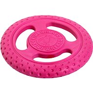 Frisbee pro psy Kiwi Walker Létací a plovací frisbee z TPR pěny, růžová, 22 cm