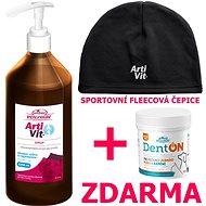 Vitar Veterinae Artivit Syrup 1000ml + DentOn 100g + Sports Fleece Cap