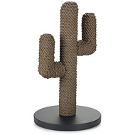 Pet Amour Kaktus tmavě hnědé 35 × 35 × 60 cm - Škrabadlo pro kočky