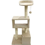 Senful Rest Area with a Toy Beige 103 × 50 × 40cm - Cat Scratcher
