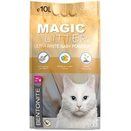 MAGIC PEARLS Kočkolit ML Bentonite Ultra White Baby Powder 10L - Stelivo pro kočky