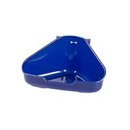 DUVO+ Corner Toilet for Todents Blue S 16.5 × 12.5 × 8cm - Rodent Toilet
