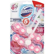 DOMESTOS Power 5 Fresh Rose & Jasmine 2 × 55g - WC blok