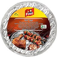 FINO Grilovací tácky kulaté 32 cm, 2 ks - Kempingové nádobí