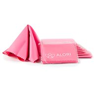ALORI Microfiber cloth 14 × 14 cm, pink, 10 pcs - Dish Cloth