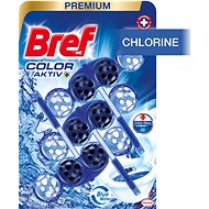 BREF Blue Aktiv Chlorin 3 x 50 g - WC blok