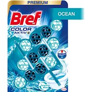 BREF Turquise Aktiv 3 × 50 g - WC blok