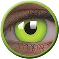 ColourVue Crazy UV svítící - Glow Green, roční, nedioptrické, 2 čočky - Kontaktní čočky