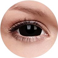 ColourVue Crazy 17 mm - Black Titan, roční, nedioptrické, 2 čočky  - Kontaktní čočky
