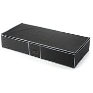 Compactor textilní úložný box na oblečení pod postel 90 x 45 x18 cm – černý - Úložný box