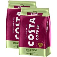 Costa Coffee Bright Blend 100% Arabica Zrnková káva, 500g; 3x - Káva