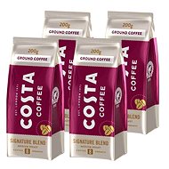 Costa Coffee Signature Blend Medium Mletá káva, 200g; 4x - Káva