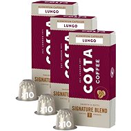 Costa Coffee Signature Blend Lungo 10 kapslí - kompatibilní s kávovary Nespresso; 3x - Kávové kapsle